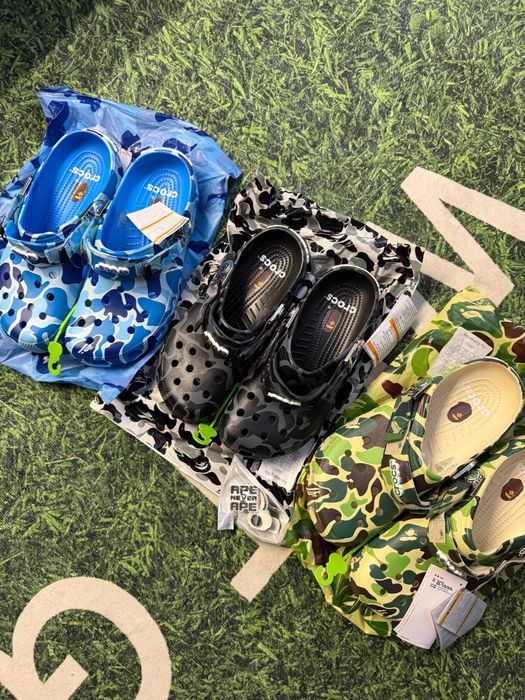 Crocs X Bape 36-45