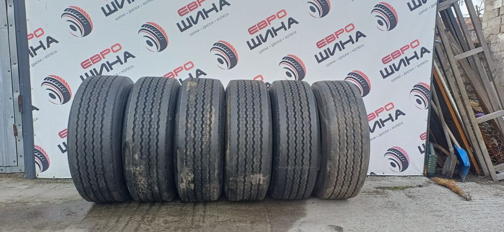 Грузові Шини 385/65/R22.5 4шт Dunlop Колеса Резина Шини Склад
