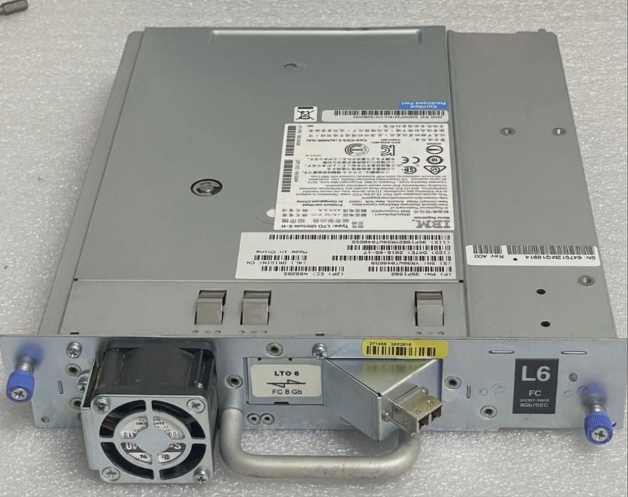 Unidade de fita IBM Power LTO-6 fibra Ultrium 6-H 35P1982 35P2616