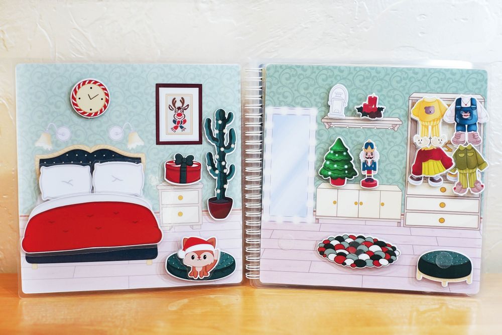 Альбом тока бока Merry Christmas Toca Boca', 21*21