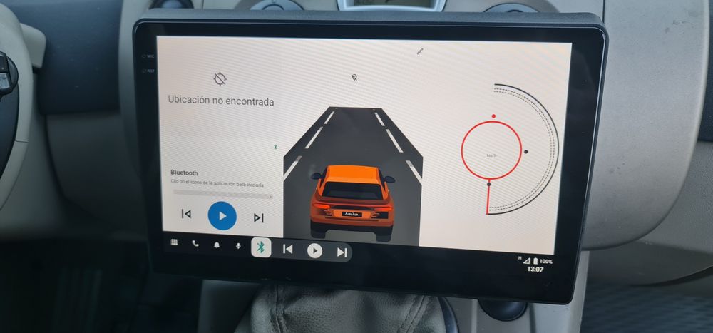 Rádio Android com ecrã de 10.1''