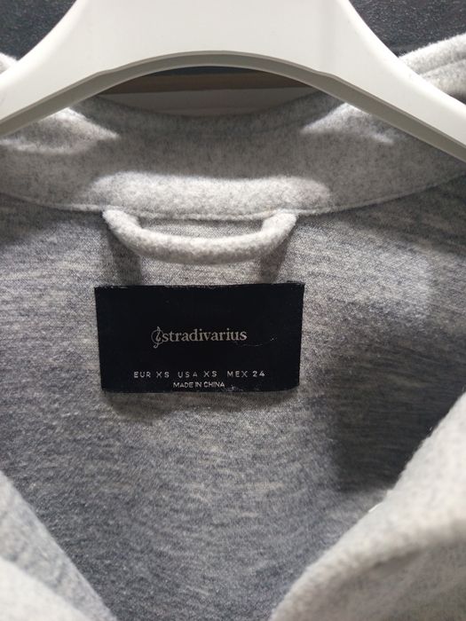 Kurtka narzutka Stradivarius S 36 XS 34 szara