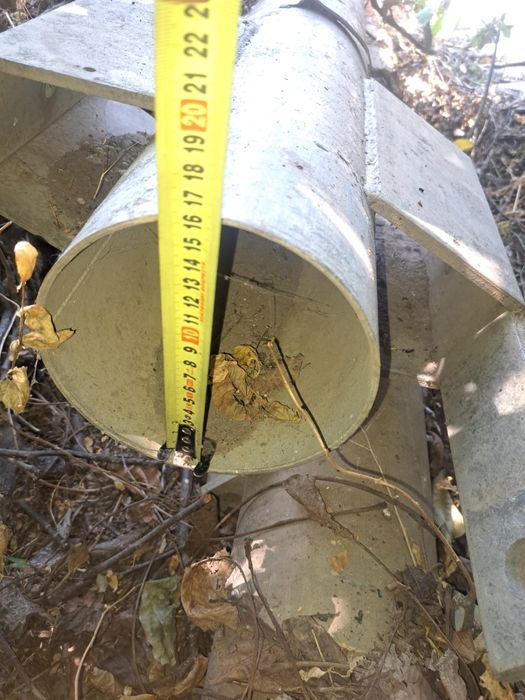 Подам трубы оцинкованые