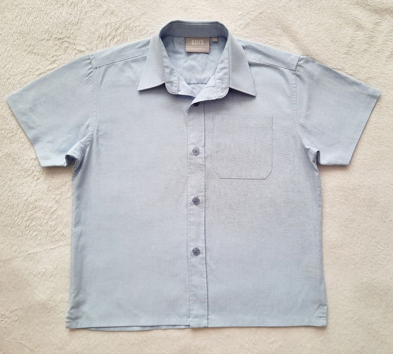 Elegancka koszula 116 KappAhl błękitna