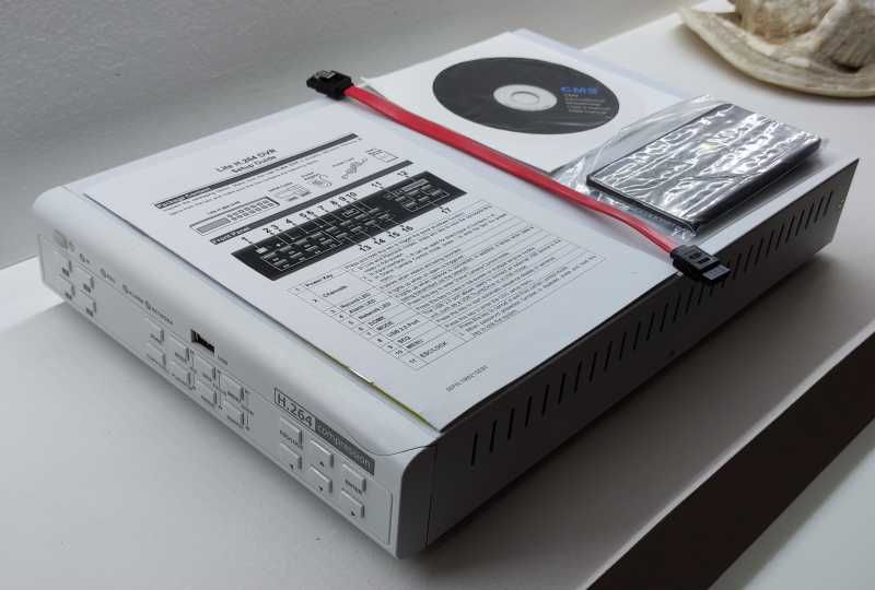 Gravador de 4 canais analógico