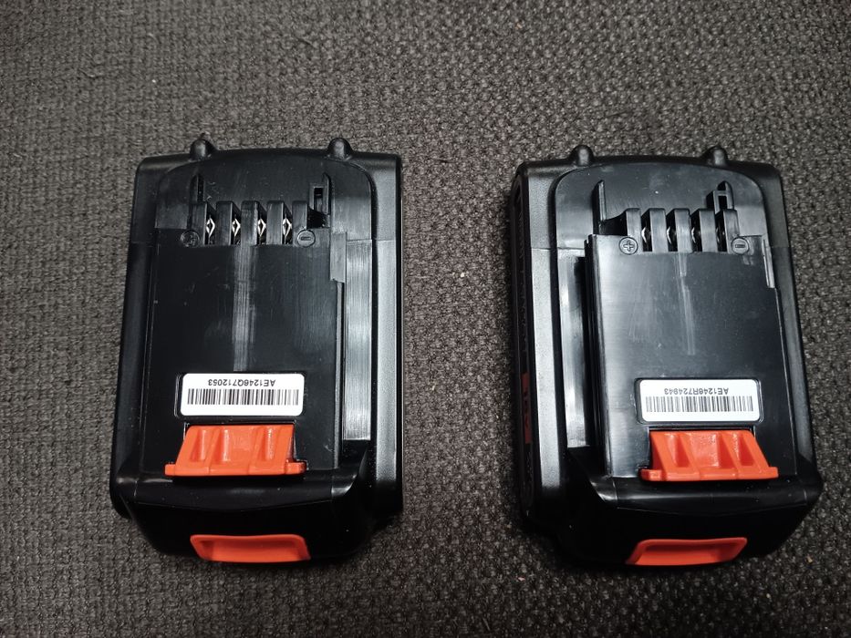 2 baterias black+decker