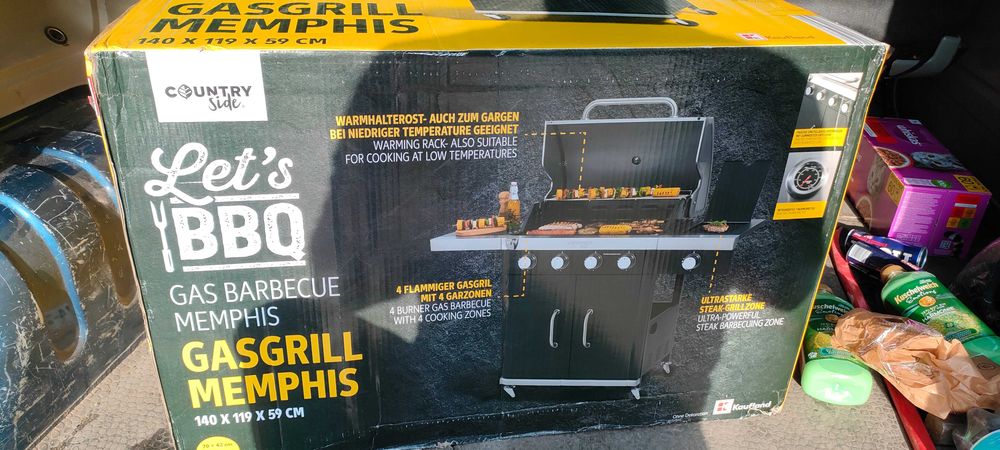 Grill gazowy 4+1 palnikowy