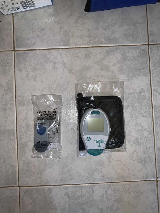 Vendo Medidor de Glicémia da Bayer - NOVO-BAIXA PREÇO!