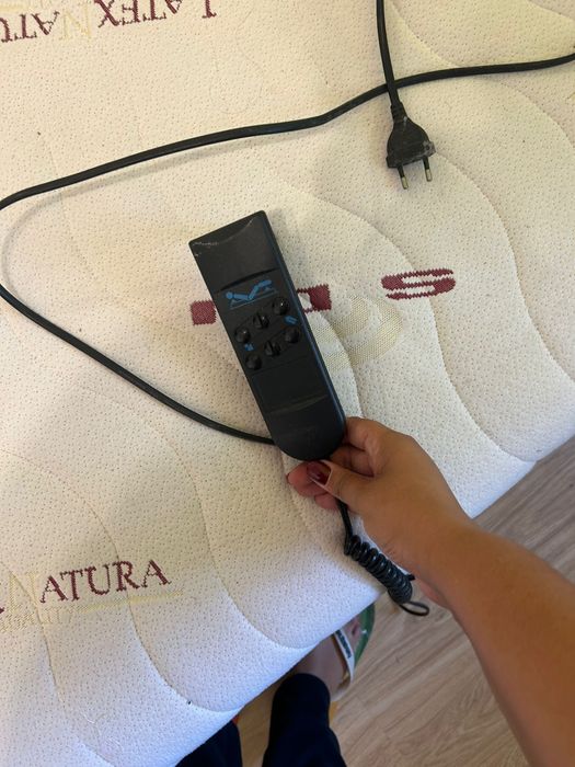 Cama ortopedica + colchão anti-escara