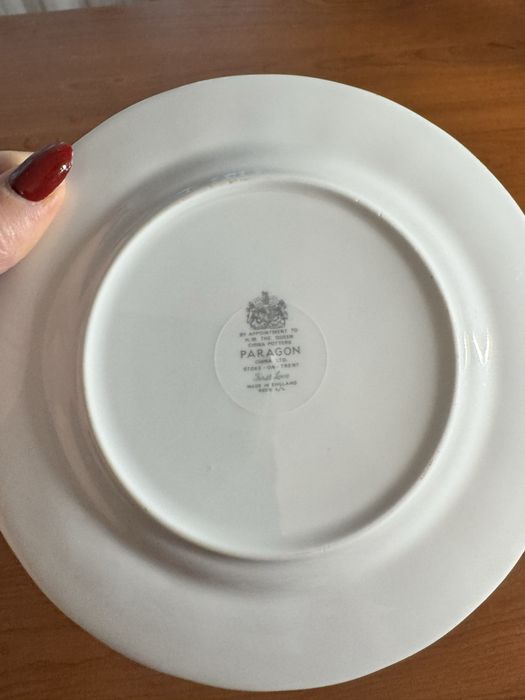 Тріо Paragon «First Love», Англія, bone china, 1960–70-ті