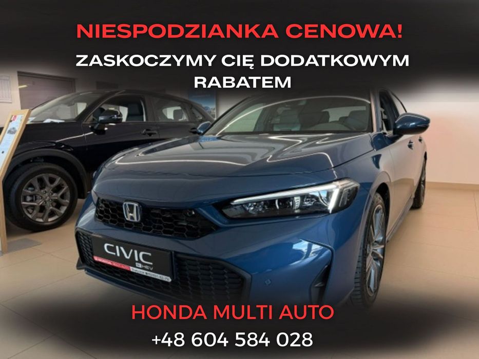 Honda Civic Advance 2026 - Niesamowity rabat!