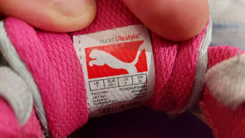 Buty PUMA oryginalne użyte raz