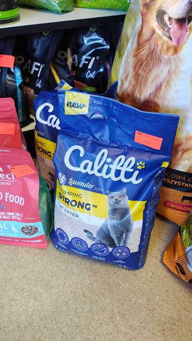 Żwirek dla kota CALITTI 5L zwykły lawendowy