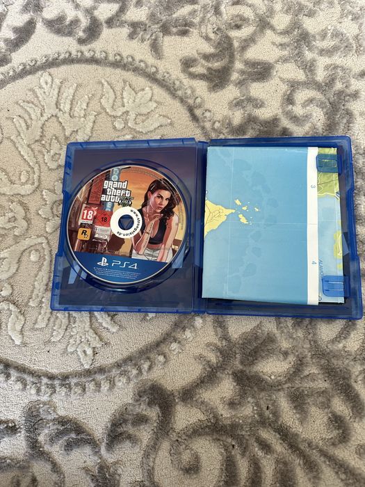 Диск Gta 5 на пс4