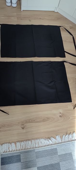 Fartuch gastronomiczny czarny