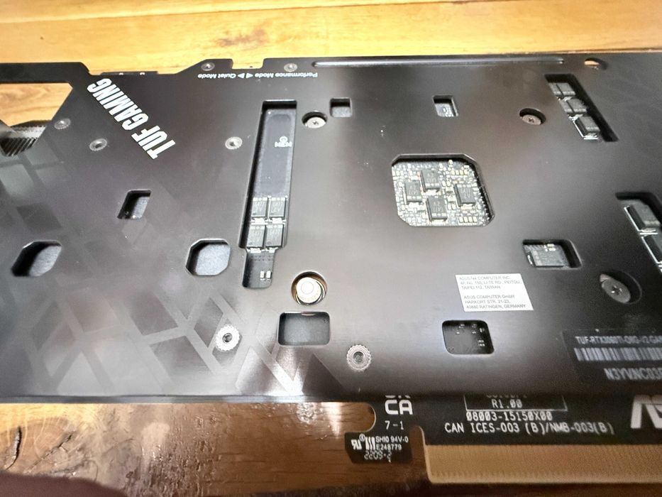 Видеокарта ASUS TUF-RTX3060ti O8G-V2-Gaming