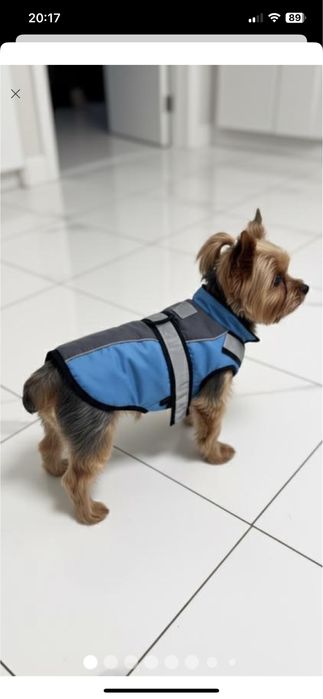 Жилетка на собаку йорк тер'єр від my pets л зі