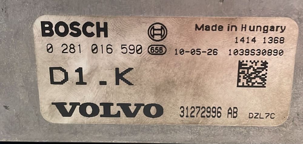 CENTRALINA DE MOTOR VOLVO S40 II (544) [03-12]