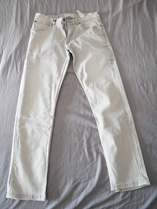 Calças de Ganga Slim Fit Cinz. Claro Springfield Tam. 36