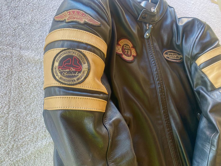 1 Blusão de Moto Bering em couro