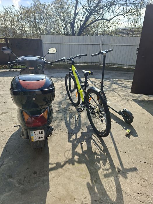 Продам  мопед,скутер,велосипед