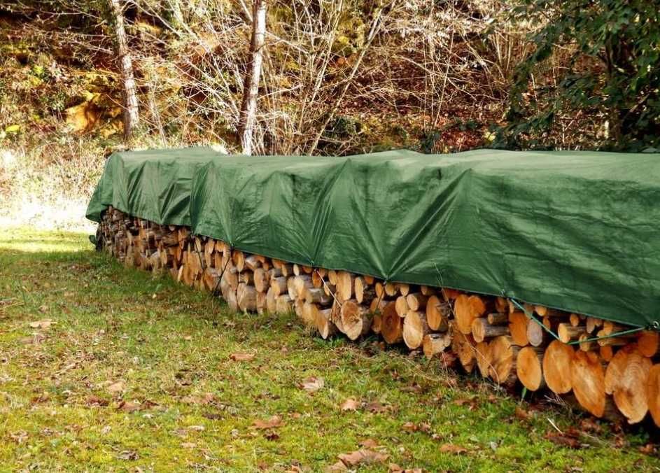 Plandeka wzmacniana 5x6m  Płachta mrozoodporna wodoodporna mocna gruba