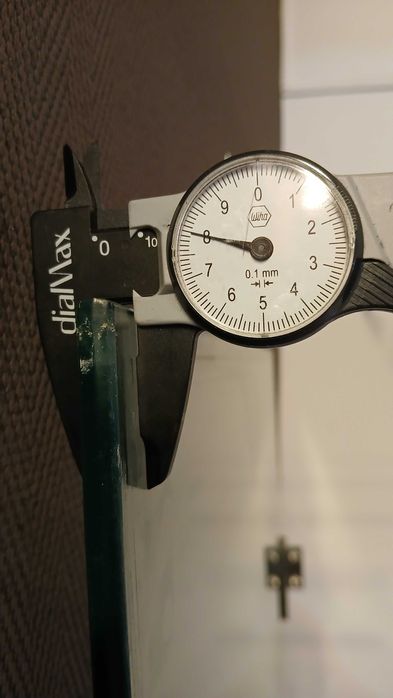 Porta de vidro para duche