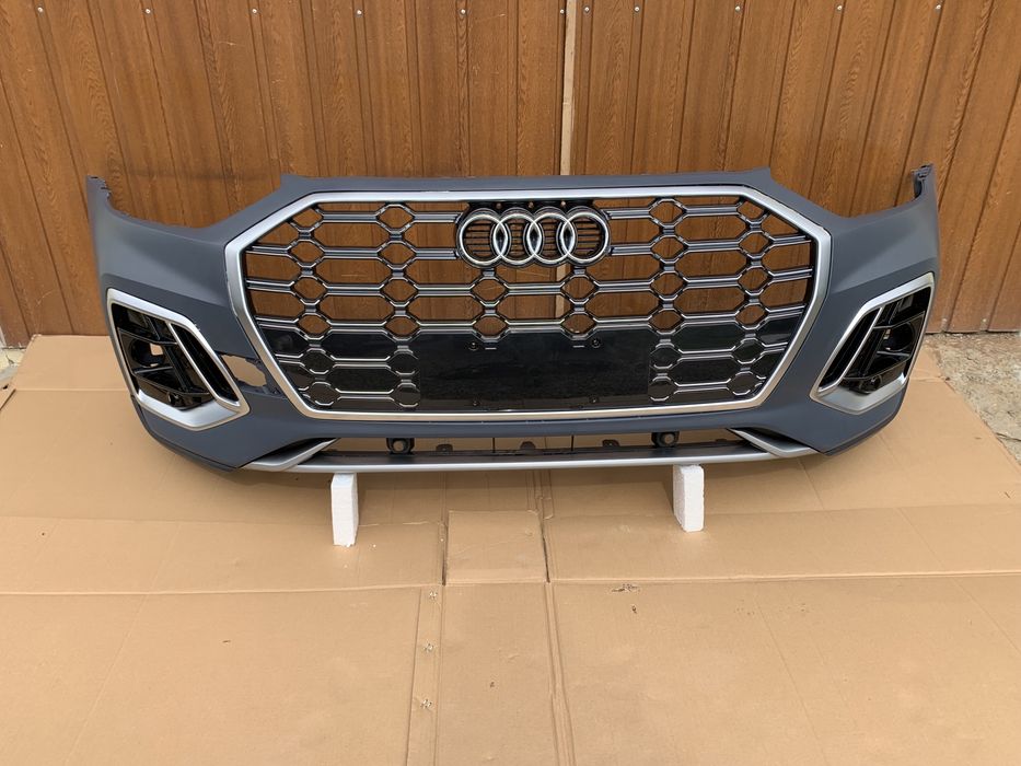 Решітка audi q5 80A гриль бампер Audi Q5 решетка