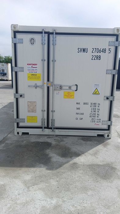 WYNAJMĘ nową chłodnię / kontener chłodniczy 20'RF  6m.  Warszawa BR