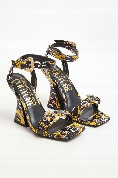 Sandaly  Damskie  NA Obcasie  VERSACE JEANS COUTURE r. 41