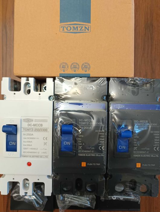 Автомат DC постійного струму 250А TOMZN