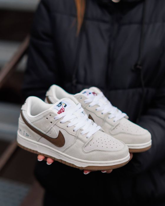 Nike SB Dunk Low SE 85 Double Swoosh Beige Brown