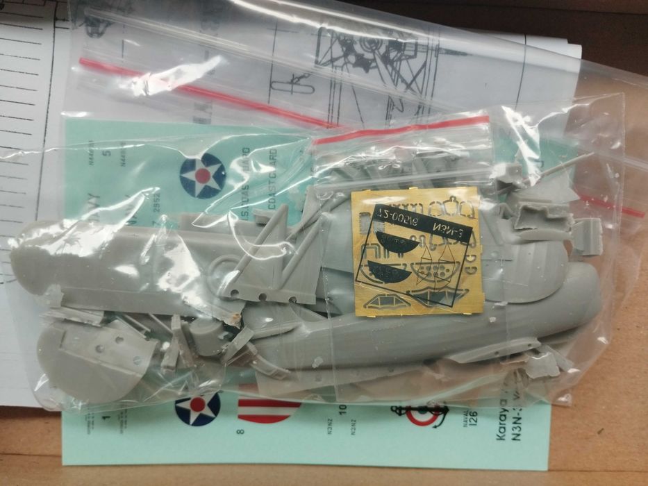 1/72 Karaya 72005 NAF Naval Aircraft Factory N3N-3 Yellow Peril kit modelismo resina