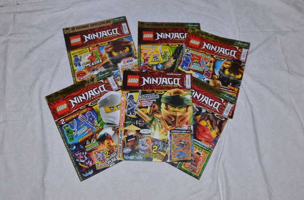 Gazeta czasopismo Lego Ninjago Legacy wydanie specjalne 2019