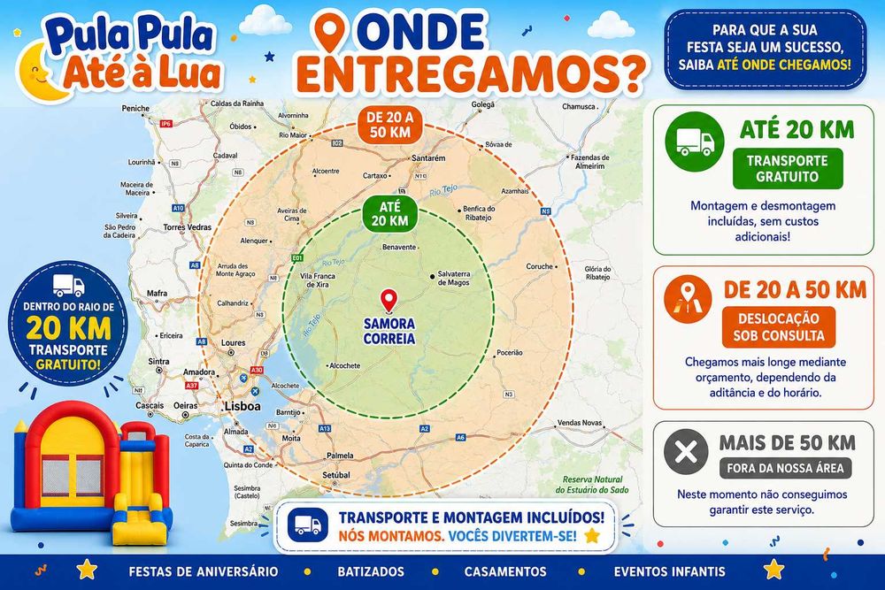 Aluguer Insuflável