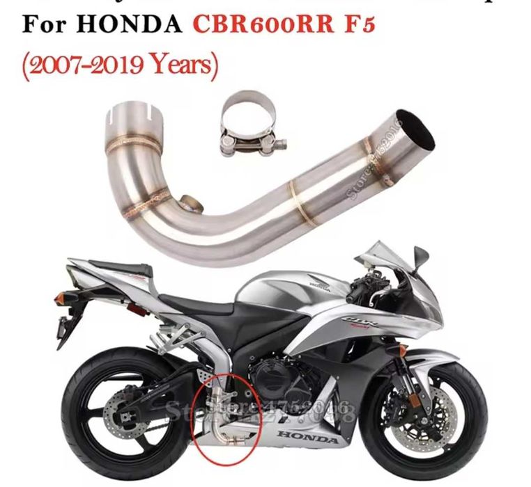 Decat escape Honda CBR600rr CBR 600 re remove catalizador