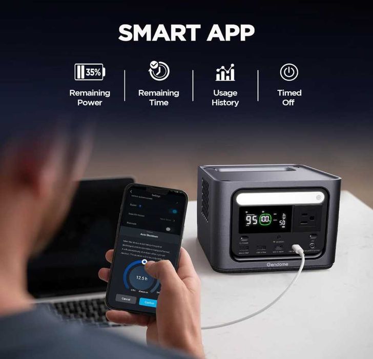 В НАЯВНОСТІ Зарядна портативна станція тип EcoFlow станция 0,3 кВт