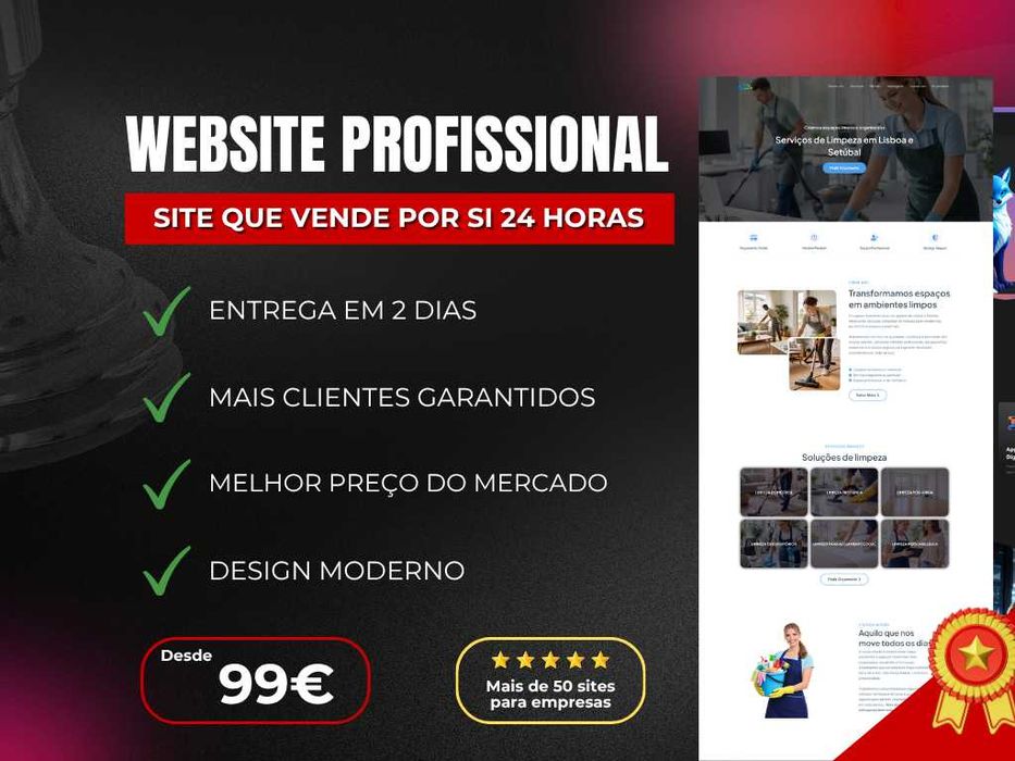 Criação de Websites Profissionais | Mais Clientes