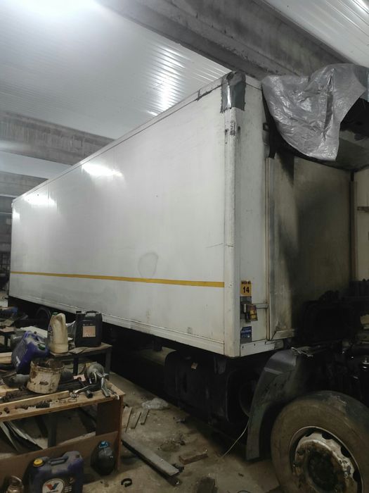 Будка рефрежиратор Ман рабочие