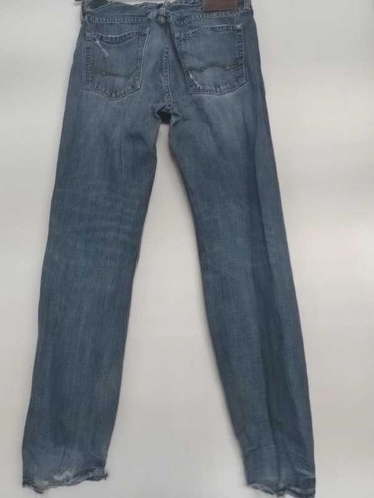 Spodnie American Eagle, jeansy, przetarcia, rozmiar S