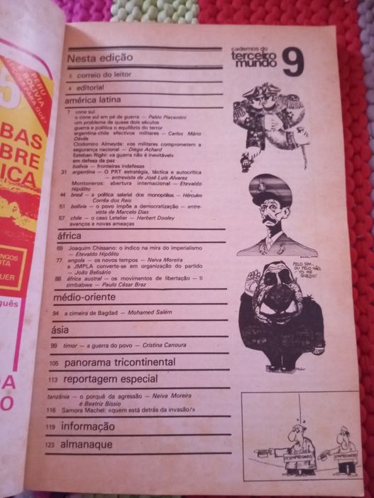 Revista Terceiro Mundo n.º 9 - Guerra no Cone Sul?