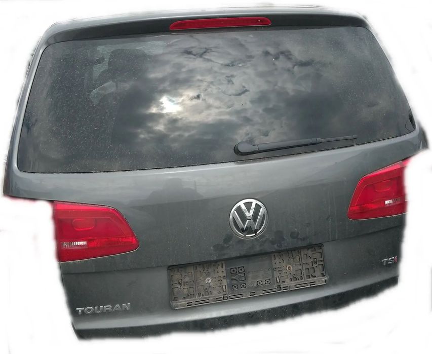 VW TOURAN II LIFT KLAPA BAGAŻNIKA TYLNA TYŁ KOMPLETNA LD7R