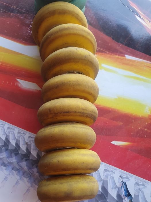 Undercover Wolf Wheels 72mm 86a - Yellow 8 szt kola rolki