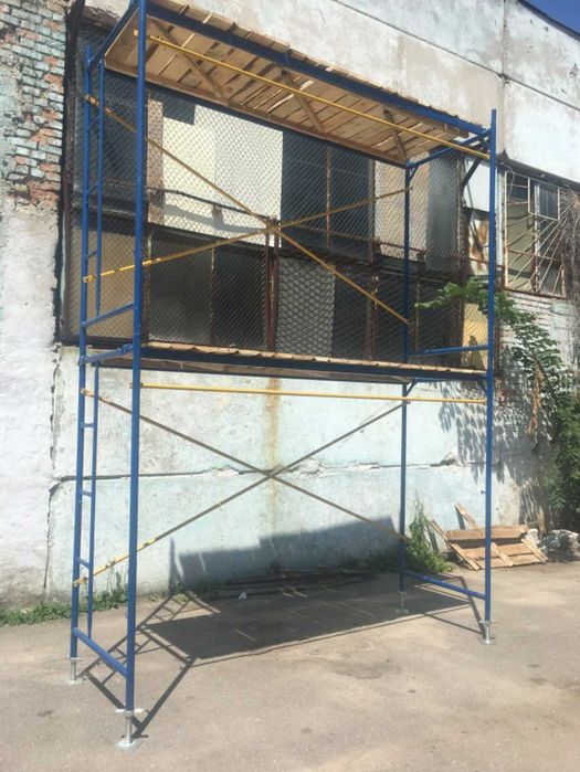 Секция строительных лесов (ліса), риштовка. БЕСПЛАТНАЯ ДОСТАВКА