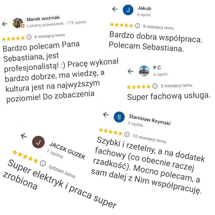 Elektryk / Usługi Elektryczne / Fotowoltaika / Przeglądy / Pomiary