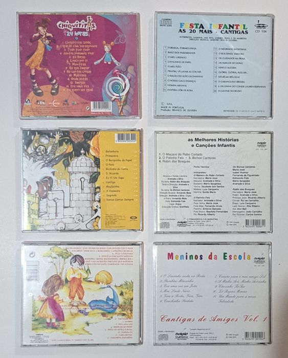 Vários cd's musica infantil