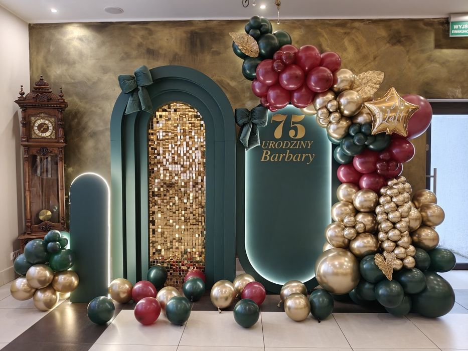 Ścianki balonowe na przyjęcia