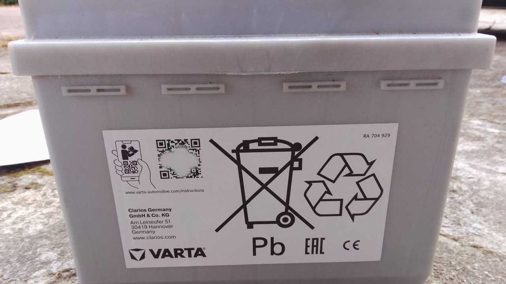 Bateria Varta B19 45Ah 400A (Com Fatura e Garantia) – Nova!