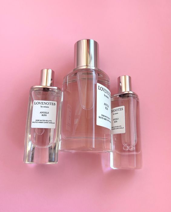 Парфуми Ariana Grande LOVENOTES Angels Kiss,Vanilla Suede,є розпив.