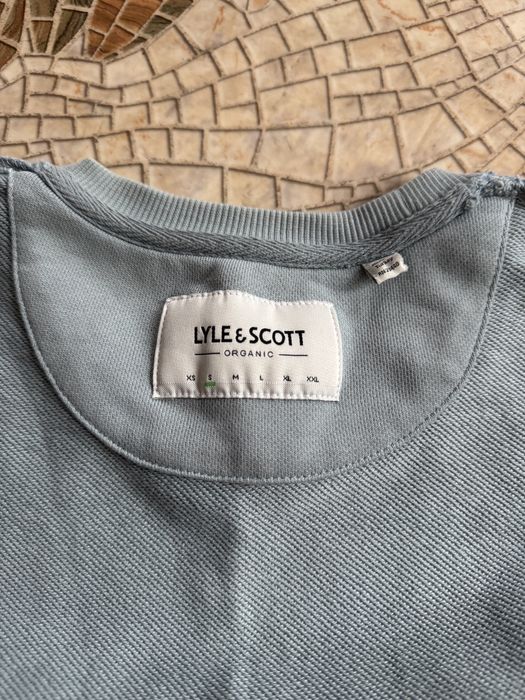 М'ятно-зелений - Lyle & Scott круглий виріз Толстовка